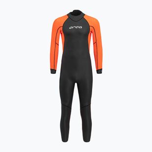 Herren Orca Vitalis Openwater Hi Vis Triathlon Neoprenanzug schwarz