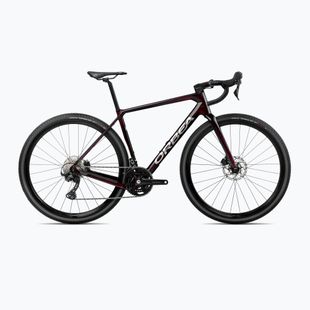 Schotterfahrrad Orbea Terra M30 Team 2025 weinrot Carbon Ansicht