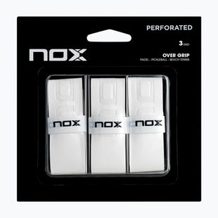Padel-Overgrips NOX Pro Overgrip 3 pcs. white