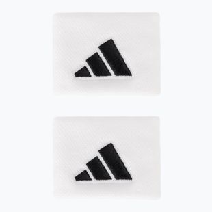 Schweißbänder adidas Wristband S 2 Stück white/black
