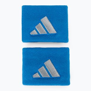 Schweißbänder für das Handgelenk adidas Wristband S 2 St. blue/grey