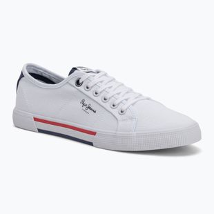 Herrenschuhe Pepe Jeans Bradyen Basic white
