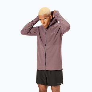 Herren NNormal Active Warm albergini/violett Laufjacke