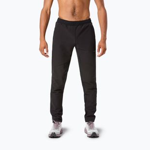 Herren NNormal Active Warm svart/schwarz Laufhose