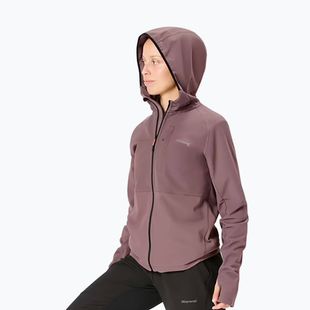 Women's NNormal Active Warm albergini/lila Laufjacke
