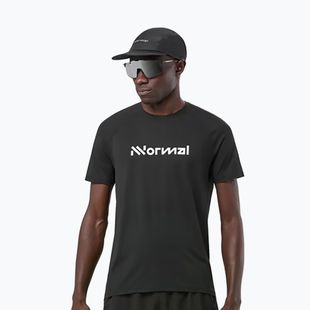 Herren NNormal Race Laufshirt schwarz