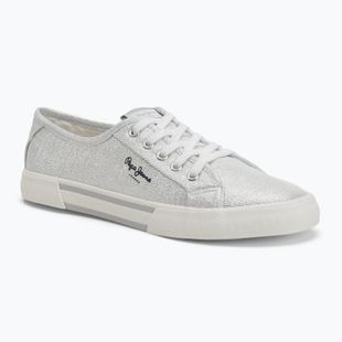 Schuhe Damen Pepe Jeans Brady Paarty silver
