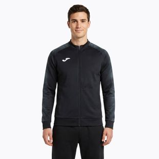 Herren-Laufjacke Joma Elite XI Full Zip schwarz/anthrazit