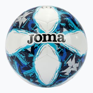 Fußball Joma Challenge III white/royal Größe 5