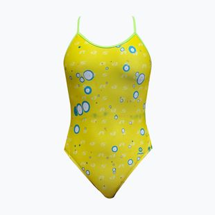 Damen-Badeanzug RAS Fluid Race Back yellow