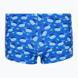Kinder-Badeboxershorts RAS Whale Trunks denim blue