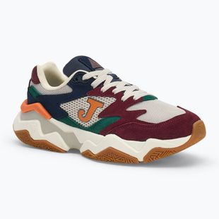 Herrenschuhe Joma C1400 beige/maroon