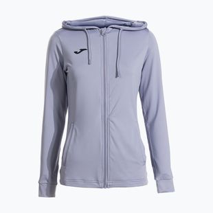Damen Tennis Sweatshirt Joma Sculpture II Zip-Up Hoodie W blau