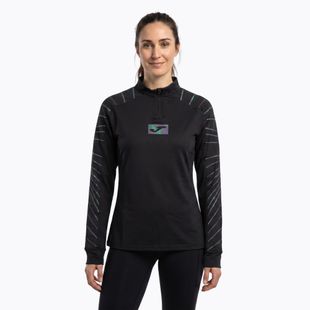 Damen Joma R-Night Laufsweatshirt schwarz