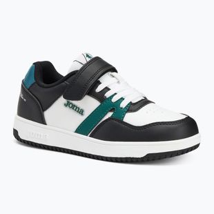Kinderschuhe Joma Platea Low Jr white/green