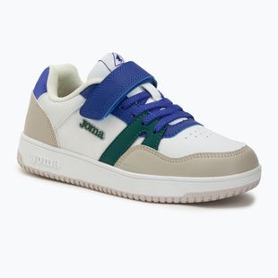 Kinderschuhe Joma Platea Low Jr white/beige