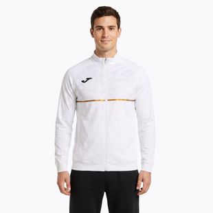 Men's Joma Record III Full Zip Laufsweatshirt weiß