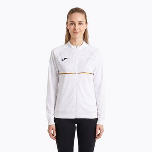 Women's Joma Record III Full Zip Laufsweatshirt weiß