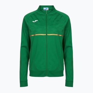 Damen Joma Record III Full Zip grünes Laufsweatshirt