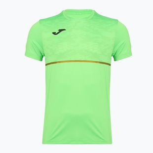 Herren Joma Record III fluor grünes Laufshirt