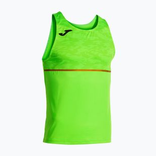 Herren Joma Record III fluor grünes Laufshirt
