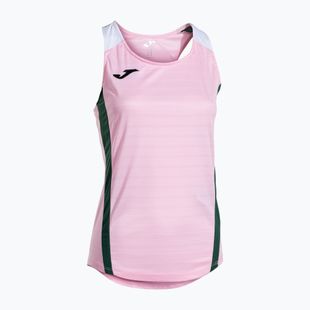 Damen-Tennisshirt Joma Montreal rosa/grün