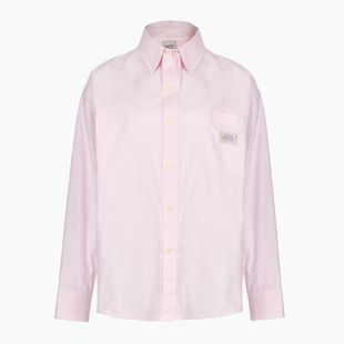 Damen Kaotiko Stripes Dark People rosa / weißes Shirt