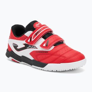 Kinderfußballschuhe Joma Cancha Jr IN rot/weiß