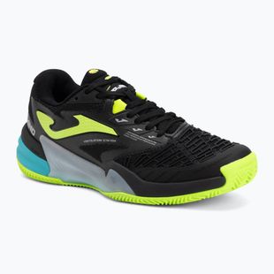 Tennisschuhe Herren Joma Roland C black/fluor yellow