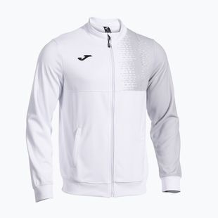 Herren Tennis-Sweatshirt Joma Smash Full Zip white