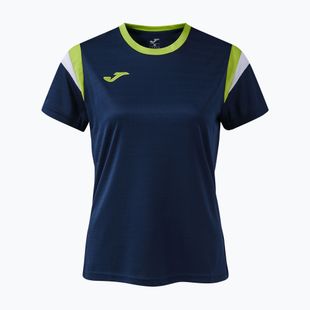 Damen-Tennisshirt Joma Terra dark navy/lime