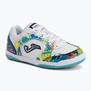 Kinder-Fußballschuhe Joma Top Flex Jr IN white