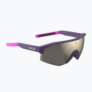 Sonnenbrille Bollé Lightshifter burgundy pink matte/tns gold
