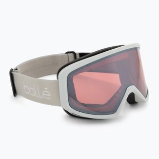 Skibrille Bollé Bedrock Plus lightest grey matte/vermillon