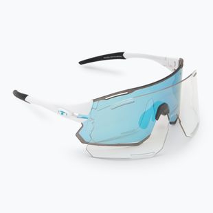 Sonnenbrille Tifosi Rail Race Clarion matte white/clarion blue/clear