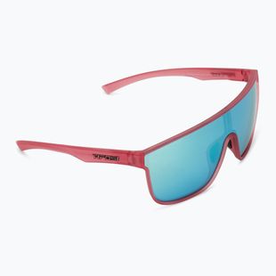 Sonnenbrille Tifosi Sanctum XL matte crystal pink/sky blue mirror