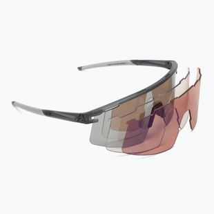 Sonnenbrille Tifosi Moab Lite satin vapor/silver mirror/ac red/clear