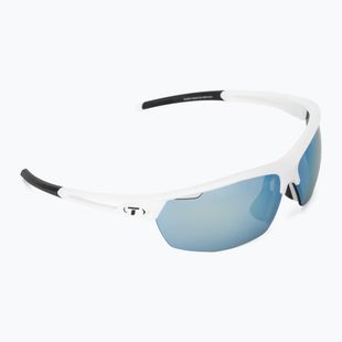 Sonnenbrille Tifosi Navar matte white/smoke bright blue mirror