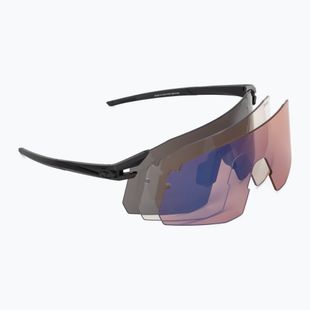 Sonnenbrille Tifosi Moab XC blackout/smoke/ac red/clear