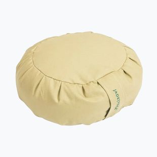 Meditationskissen JadeYoga Organic Cotton Round Zafu Meditation Cushion khaki