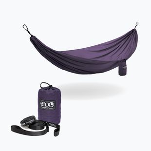 Trekking Outdoor Hängematte ENO Travel Nest + Straps Combo plum