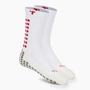 Fußballsocken TRUsox Mid-Calf Cushion 3.0 Limited Edition white/red