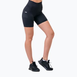 Damen Trainingsshorts NEBBIA Biker Fit & Smart schwarz 57511