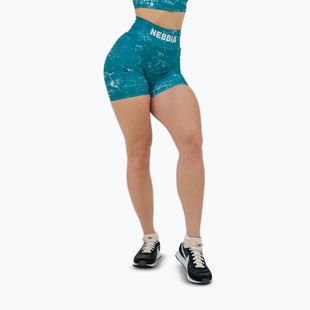 Trainings Shorts Damen NEBBIA 5″ Hammies High Waisted green