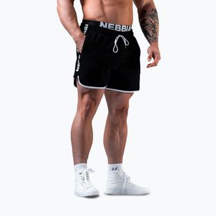 Herren-Trainingsshorts NEBBIA Hero black