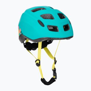 Kellys Zigzag 022 türkisfarbener Kinderfahrradhelm