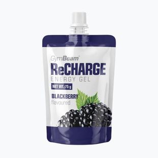 Energiegel GymBeam ReCharge 75 g blackberry