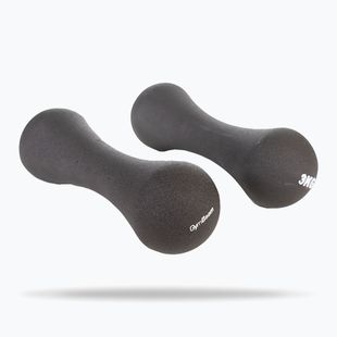 Kurzhanteln GymBeam Neoprene Dumbbells 2 x 3 kg dark grey