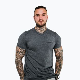 Herren T-Shirt GymBeam Basic dark grey