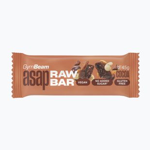 Energieriegel GymBeam ASAP Raw 45 g cocoa
